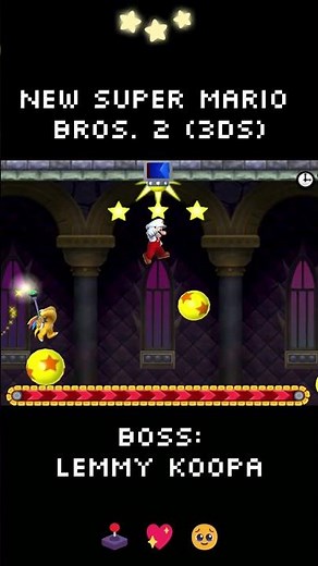 New Super Mario Bros. 2 - Boss - Lemmy Koopa