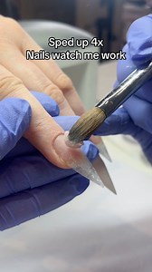 NAILS SPED UP! WATCH ME WORK #NAILS | Sarah's Nail Secrets