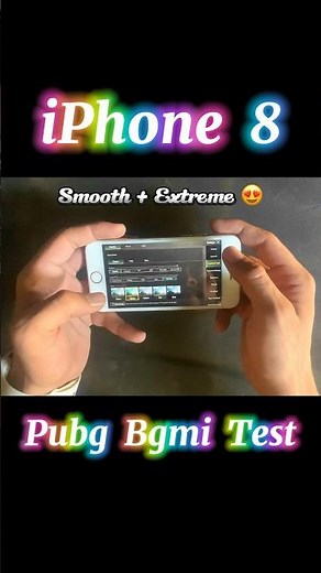 iPhone 8 Pubg Graphics Test 😍❤️ #pubg #bgmi #iphone8 #graphics #shorts #pubgmobile