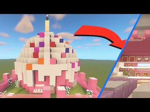 Minecraft | Cute Cupcake House (Build Tutorial)