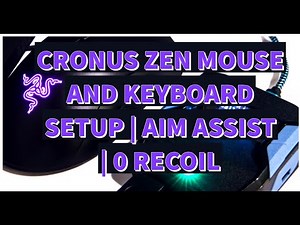 HOW TO GET AIM ASSIST WITH MOUSE AND KEYBOARD | SETUP | PC AND CONSOLE | WARZONE & MORE |+ 0 RECOIL