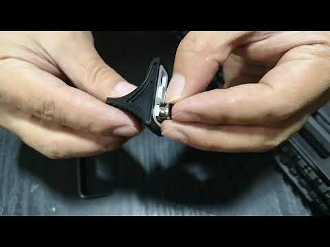 How to Install the Bi-Directional Mini Keymod & M-LOK Hand Stop