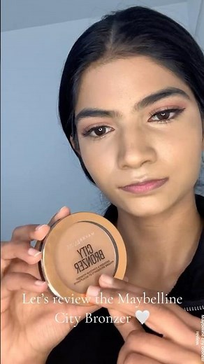 Maybelline City Bronzer ✨🫶🏻#bronzer #makeup #beautytips