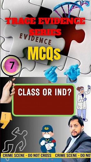 Can You Solve This CSI Question? Trace Evidence Quiz #7 Trace Evidence Quiz #mcqquiz #csi #crime