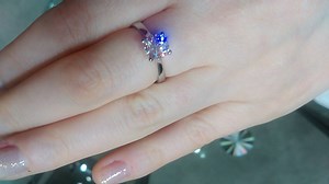 67K views · 772 reactions | A simple, elegant solitaire design, the Laura ring features a graceful tapered band, twinned with an open cross-over profile. This example houses a stunning 1.0ct Hearts & Arrows cut diamond. Prices for this style start at £984.00 www.samarajames.com | Samara James | Facebook