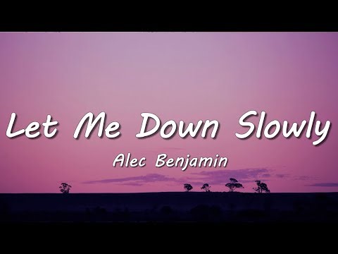 Alec Benjamin - Let Me Down Slowly (Lyrics)