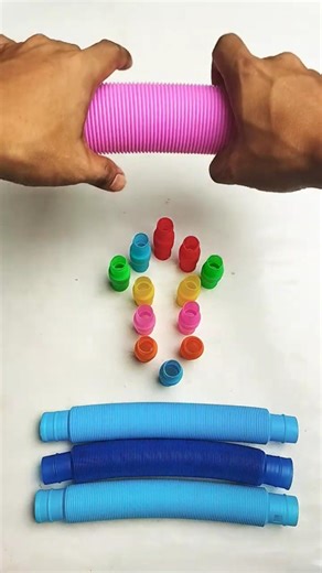 Satisfying Voicing of POP Tube | diy #asmrsound #relaxing #poptubesound #creative #shorts