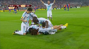 1.9M views · 10K reactions | Basel 1-2 Chelsea in the UEFA Europa League semi-final first leg six years ago today!  David Luiz's stoppage-time free-kick was one of the highlights of our journey to Europa League glory that year! | Chelsea Football Club | Facebook