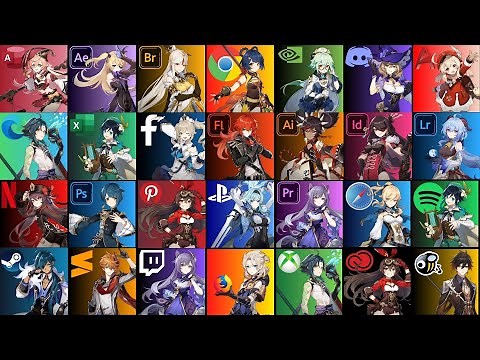 Genshin Impact Themed Icon Pack - Trailer