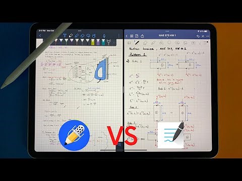 Notability vs GoodNotes 5 // Which is the BEST iPad Note taking App? (2021)