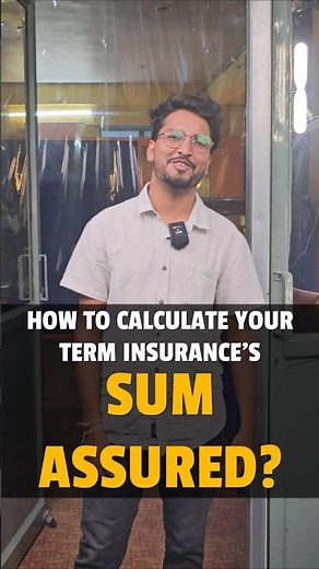 How to calculate your Term insurance Sum assured? #terminsurance #termplan