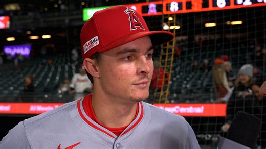 Mickey Moniak on his three-hit day, Angels' offense