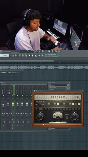 Asi se usa "Pitcher" el autotune nativo de Fl Studio