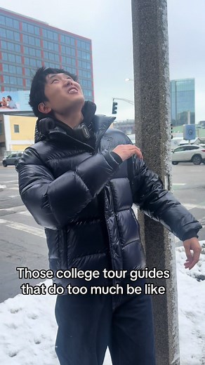 BOSSSSTON BULDAKS!! #comedyvideo #skit #actor #college #charleshsu | college tour guides