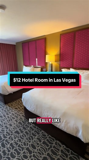 This is the lowest price I’ve seen at a major Las Vegas resort in a long time. This room was under $15 at Excalibur Hotel on a Sunday night in January of 2026. I booked direct through MGM. This is definitely a budget resort and not everyone’s cup of tea. Would you stay here? #vegas #lasvegas #vegasstarfish #travel #hotel