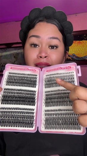 DIY Eyelash Extension Cluster Set Tutorial