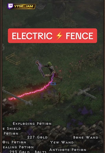 One hit turns Cow Level into an electric fence ⚡️🐄 #diablo2 #d2r #diablo2resurrected #warlock #cowlevel