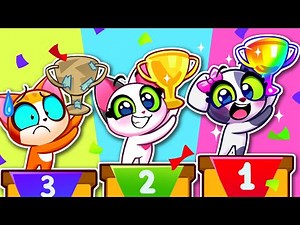 Who Wins the Big Race? 🏁 Obstacle Run Challenge | Stair Slide Adventure | Fun Learning for Kids