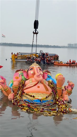 Khairatabad Ganesh Nimajjanam 2026 | India’s Biggest Ganesh 2026 | Khairatabad Ganesh Immersion 2026