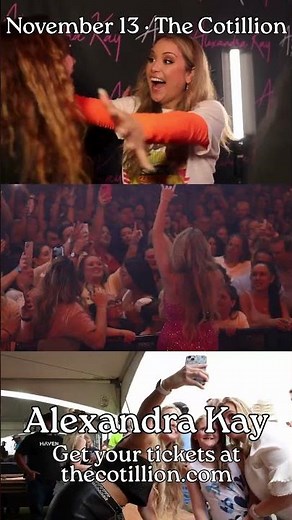 Alexandra Kay · Thursday, November 13 2025 · The Cotillion