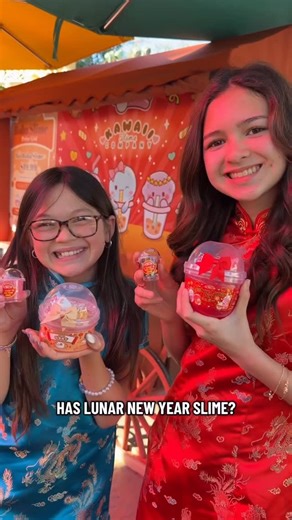 Jenielle•LittleGray•LittleSage on Instagram: "@kawaii.slime.company has exclusive Lunar New Year Slime inside Disney California Adventure! 🧧ad In this collections they have a dome slime for every zodiac animal (they also have a chart where you can check your year) and 4 different customizable boba slimes. They also have a mini boba keychain that you can fill with toppings to make your own customizable souvenir! The boba keychains start at $2 and you just pay per gram for the fillings. You can e