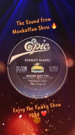🇫🇷 La petite histoire du single de Stanley Clarke – Heaven Sent You (Epic Records, 1984) En 1984, le bassiste virtuose Stanley Clarke surprend les amateurs de jazz-fusion avec un morceau taillé pour les clubs : “Heaven Sent You”. Publié sur Epic Records et extrait de l’album Time Exposure, le titre mélange funk sophistiqué, soul urbaine et groove électronique typique du milieu des années 80. Au chant, même si cela n’est pas crédité officiellement sur le pressage original, on reconnaît immédiat
