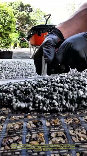 Professional Pebble Flooring Installation