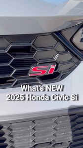 106K views · 1.2K reactions | What’s New on the 2025 Honda Civic Si? #Honda #HondaCivic #CivicSi | HondaPro Jason | Facebook