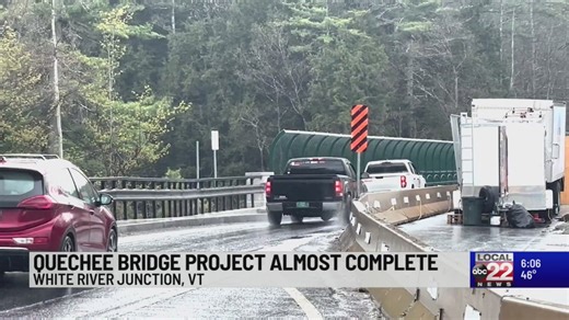 Quechee Bridge project nears completion