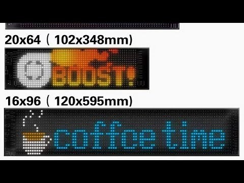 Flexible Led Matrix Panel Programing