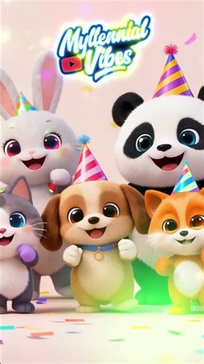 Happy Birthday To You 🎉 | Cute Animals Party Song