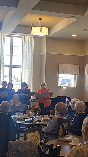 Welcome to The Madison Holmeswoods Choir. #themadisonseniorliving #whatseniorlivinglookslike #choirmusic | The Madison Senior Living