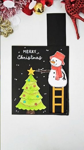 Easy Slider Christmas Card #craftchutney2 #christmas #cardmaking #festivewithshorts