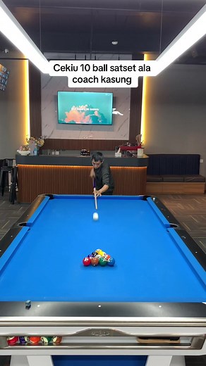 Cekiu satset 10 ball ala coach kasung #billiards #billiard #pool #8ballpool #9ball #10ball #jonikasung #RNbilliard