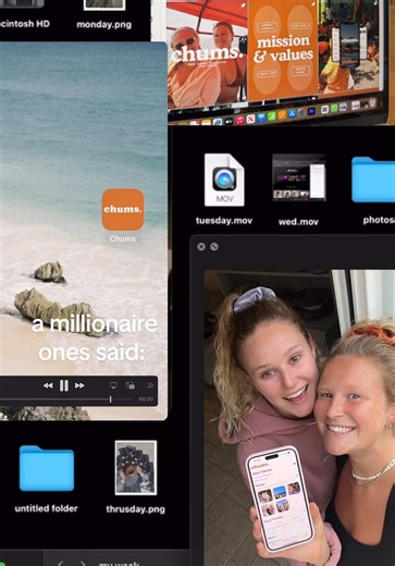 a millionaire ones said: ⏳ rebuilding travel CHUMS, an app I created with my sister @Alice🩷✨ back in 2024. #buildingabusiness #sisters