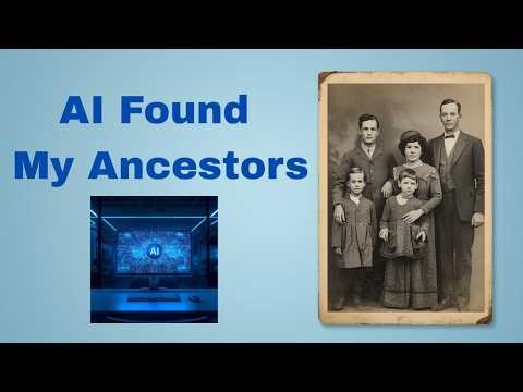 ChatGPT for Ancestry Research. Perfect for Seniors & Beginners.