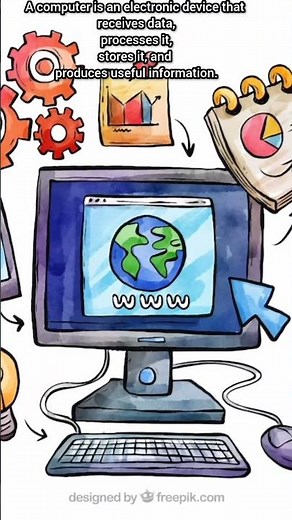 Short Definition| What is computer| @worldofknowledge56