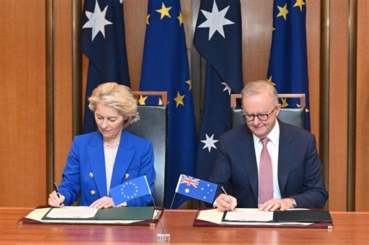 EU-Handelsabkommen mit Australien: Exportgewinne und Rohstoffe