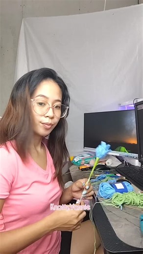 Yarny-darny hookity loop — where every stitch feels like magic! 彩 #CrochetMagic #HookityLoopityBoo #YarnArt #HandmadeWithLove #CrochetVibes #CraftyMood #yarnaddict | Knotty Vonnie | Facebook