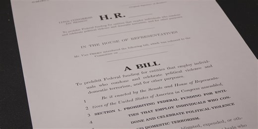 Congressman Derrick Van Orden discusses bill surrounding political violence