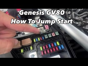 How / Where to jump start Genesis GV80
