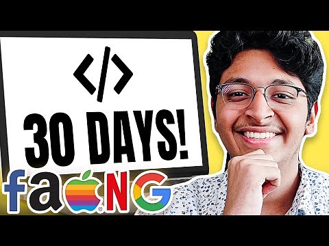 Learn to Code in 30 Days!(NEW FREE Roadmap)