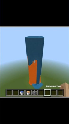 MINECRAFT : TOWER AT DIFFERENT TIMES - 8% 😍 #minecraft #shorts