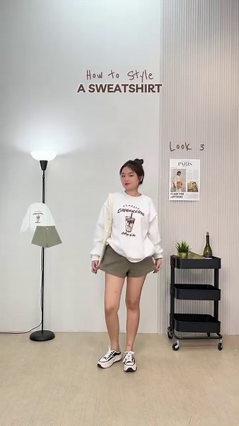 5.7K views · 12 reactions |  Shop here to enjoy a discount!▸▸ https://girlsmonday.com.my/Lku3k #DiscountedStyle Sweatshirt season is here, and now it's time to get creative! Watch our video and discover how to style our much-loved sweatshirt in new and exciting ways  - | Girl's Monday | Facebook