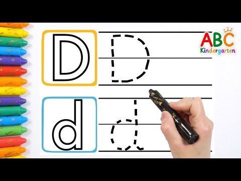 Animal friends with D in their names gathered at the lake | English kindergarten for kids