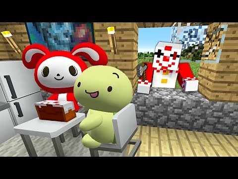 子供だけでお留守番をしたら大変なことになった…【まいくら・マインクラフト】