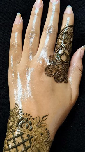new mehndi design simple and easy