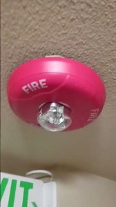 Fire Alarm Short: System Sensor SCR Ceiling Strobe