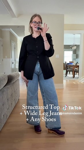 Spring Outfit Ideas with Just Black Denim