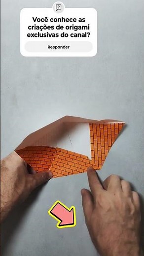 How to make an Egyptian pyramid in origami / folding